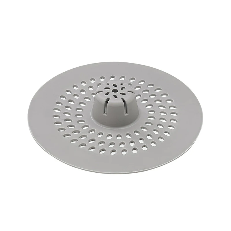 

1 шт., силиконовый сливной фильтр для волос с сливными отверстиями, идеально подходит для использования в ванной или кухне, сливной фильтр для душа, ловушка для волос