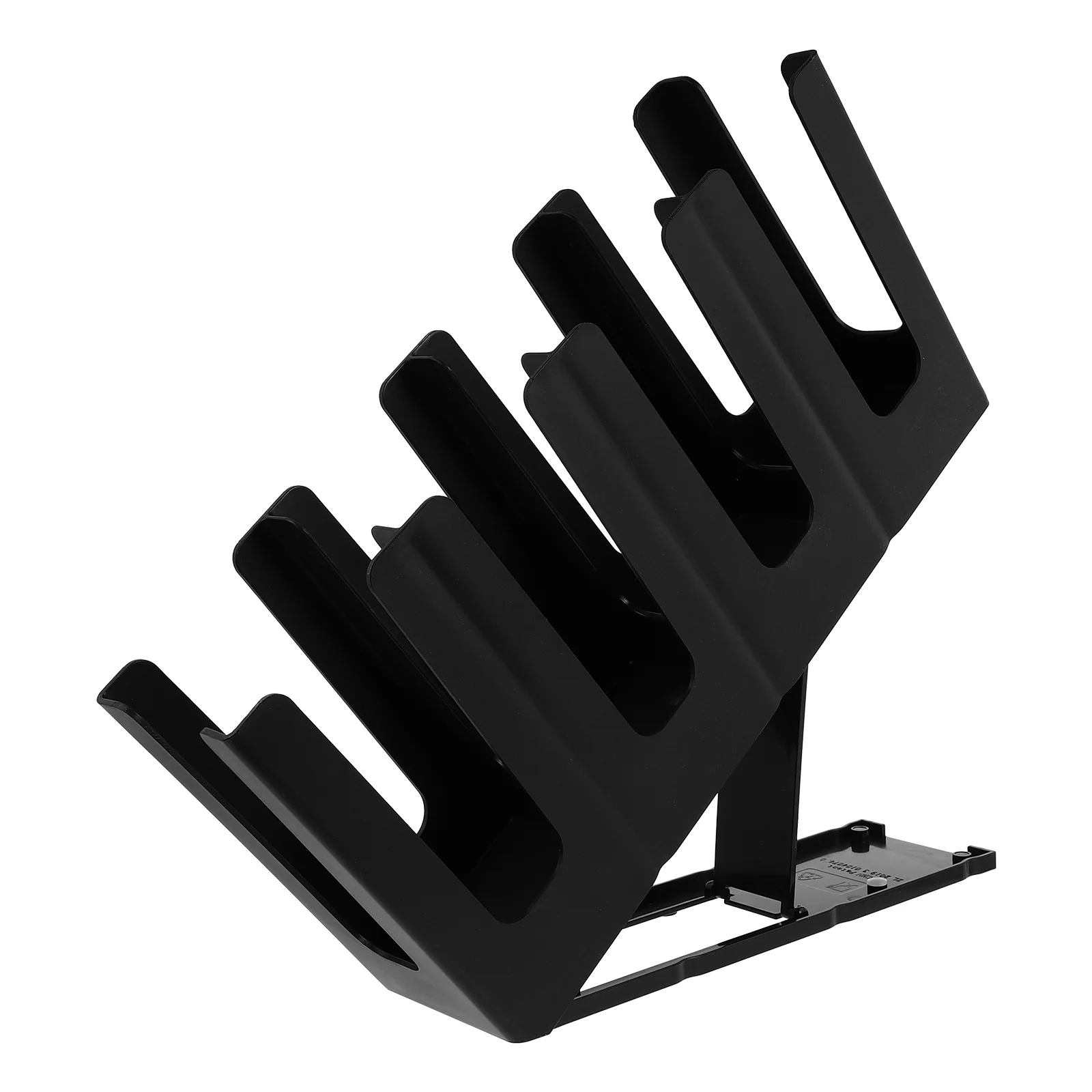 

Slanted Four Grid Cup Holder Adjustable Rack Plastic Disposable Cups Paper Stand Beverage Dispenser Wall Mount
