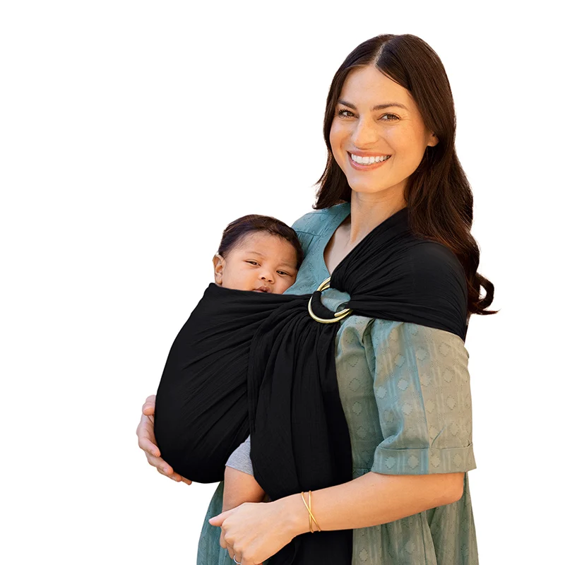 Baby Sling Wrap Babyback Carrier Ergonomic Infant Strap for 0-18 Months Gear Featherknit Baby Wrap Carrier