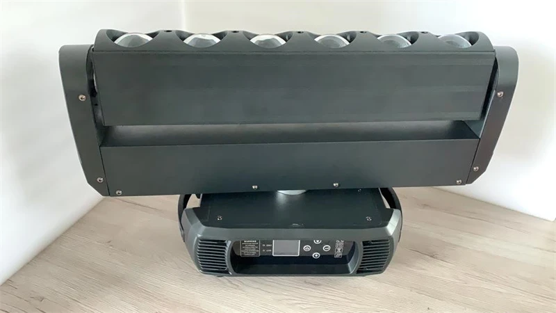 8 шт. 6x40 Вт 4 в 1 RGBW мыть светодиодный луч бесконечная подвижная головка стробоскоп