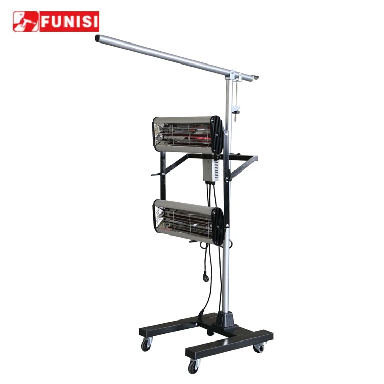 Инфракрасные лампы для сушки краски FUNISI после агрессивного покрытия