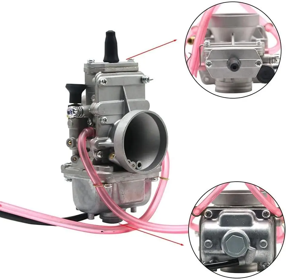 Фото Карбюратор Mikuni TM24 TM28 TM30 TM32 TM34 TM38 с плоским штоком 42-6100, универсальный (24 мм) №2
