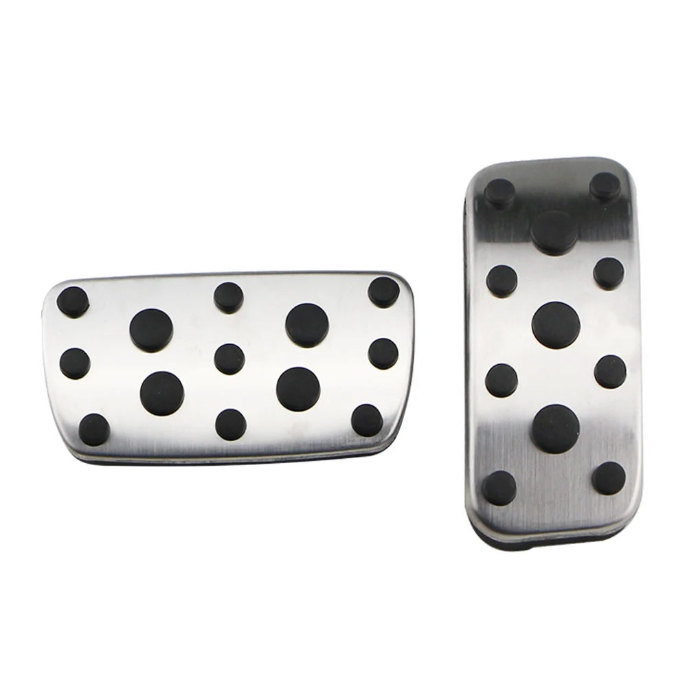 Накладки на автомобильные педали Xburstcar из нержавеющей стали для Subaru XV 2012 - 2017 Forester