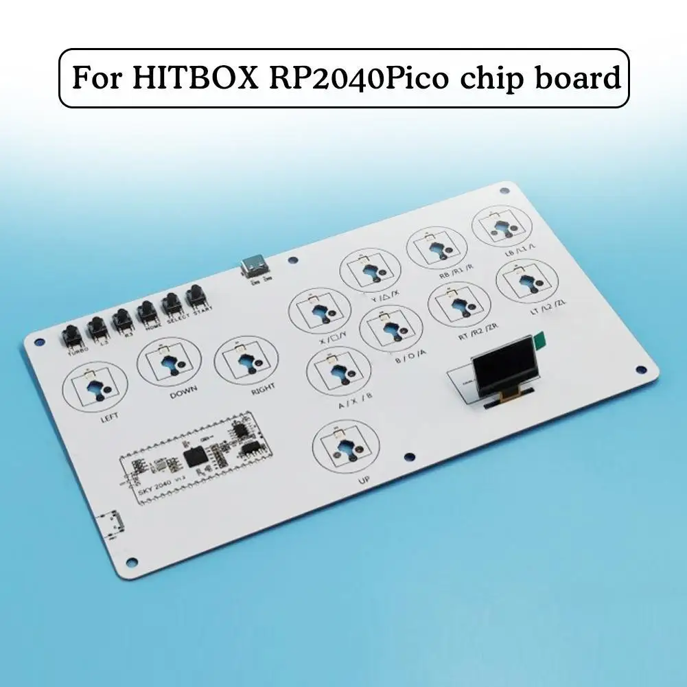 

For HITBOX RP2040Pico Chip Board For SKY2040 Game Chip Development Board for nintendo Switch Fightstick Control Accessories New