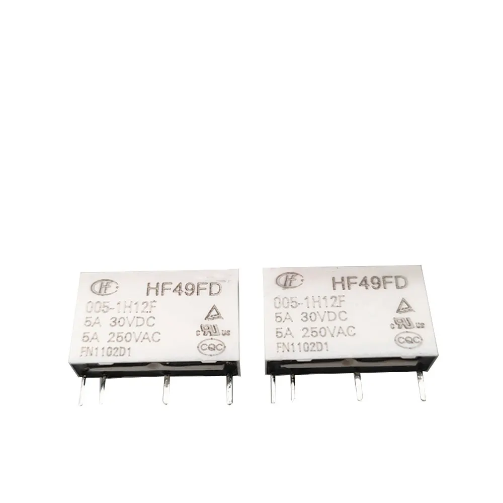 

Relay HF49FD 005-1H12F 5VDC 4 feet scattered new one normally open 5PCS -1lot