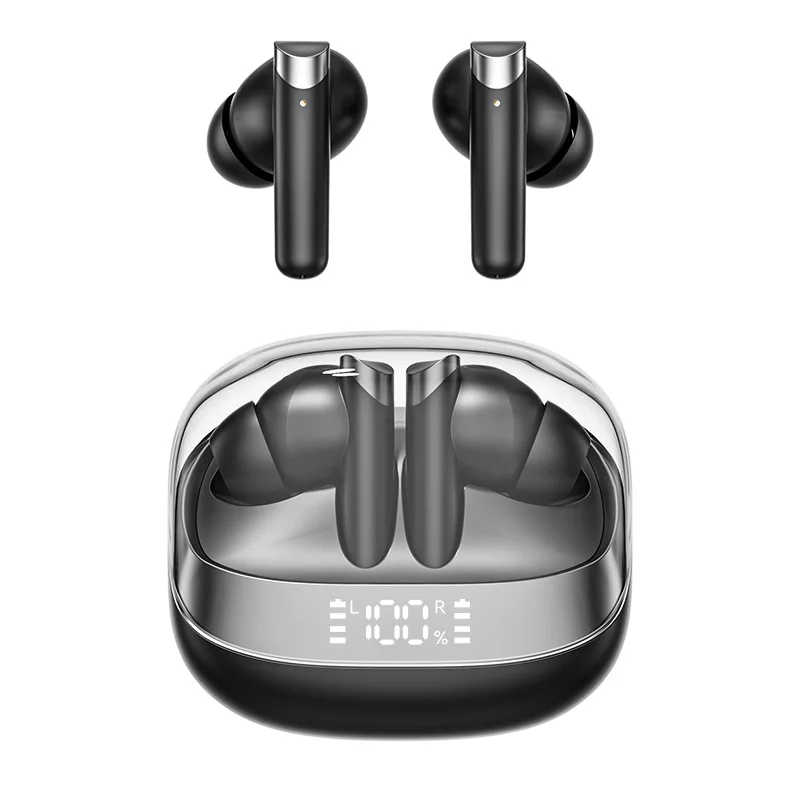 Фото Для Galaxy S25+ S25 Ultra S24 S23 Z Fold7 A56 TWS Беспроводные Bluetooth-наушники со светодиодным дисплеем и Hi-Fi стереозвуком №1