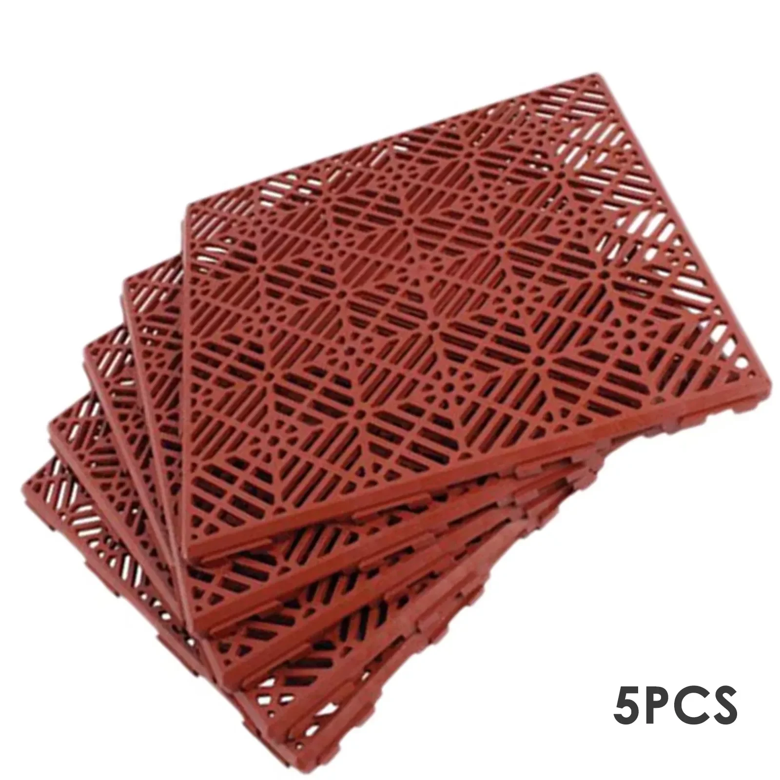 

5 шт. Нескользящие напольные коврики, садовые пластиковые напольные коврики, Нескользящие садовые напольные коврики, пластиковая напольная...