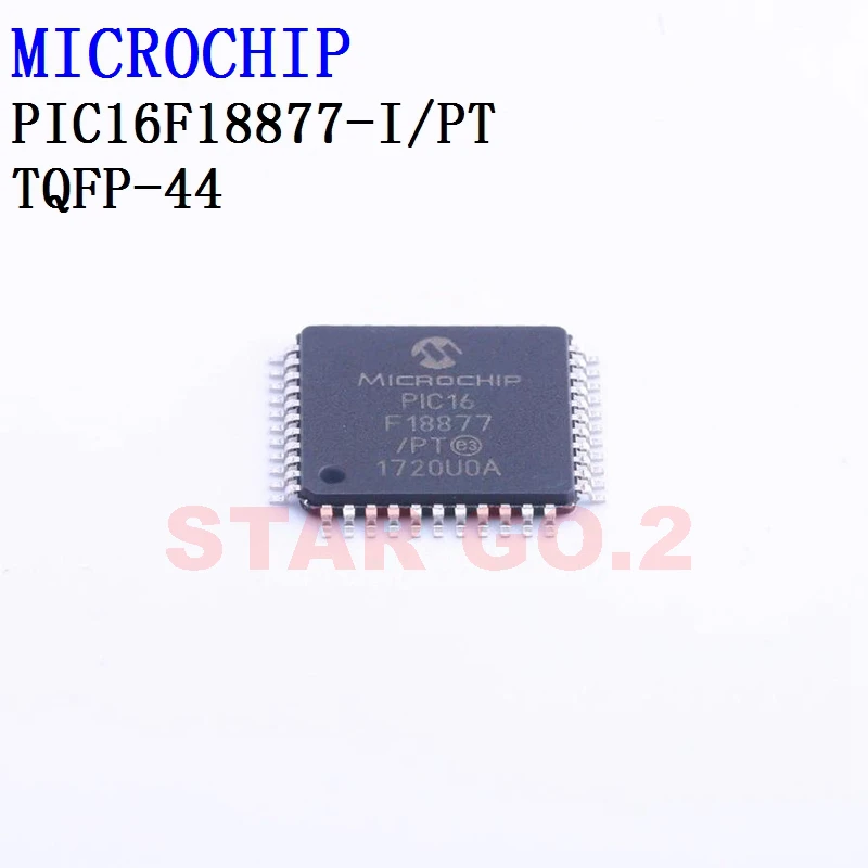 

2PCSx PIC16F18877-I/PT TQFP-44 MICROCHIP Microcontroller