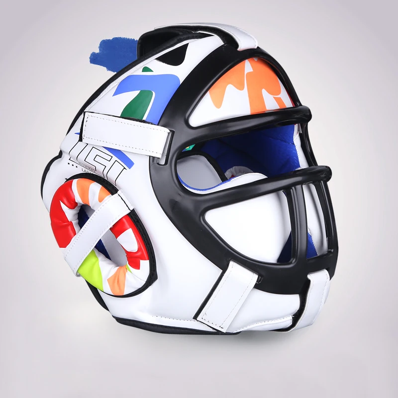 Боксерский шлем Sanda для дома и улицы практичное соревнование бокс тайский