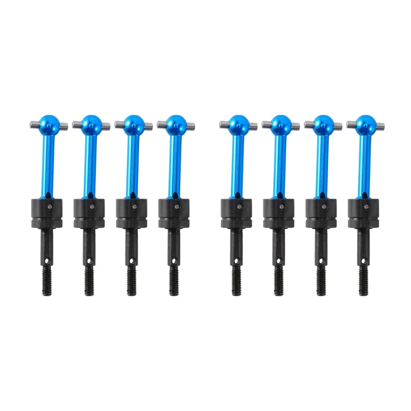 8 шт. металлический Универсальный приводной вал CVD 53792 для Tamiya TT-01 TT01 TT-02 TT02 TA04 1/10 RC автозапчасти