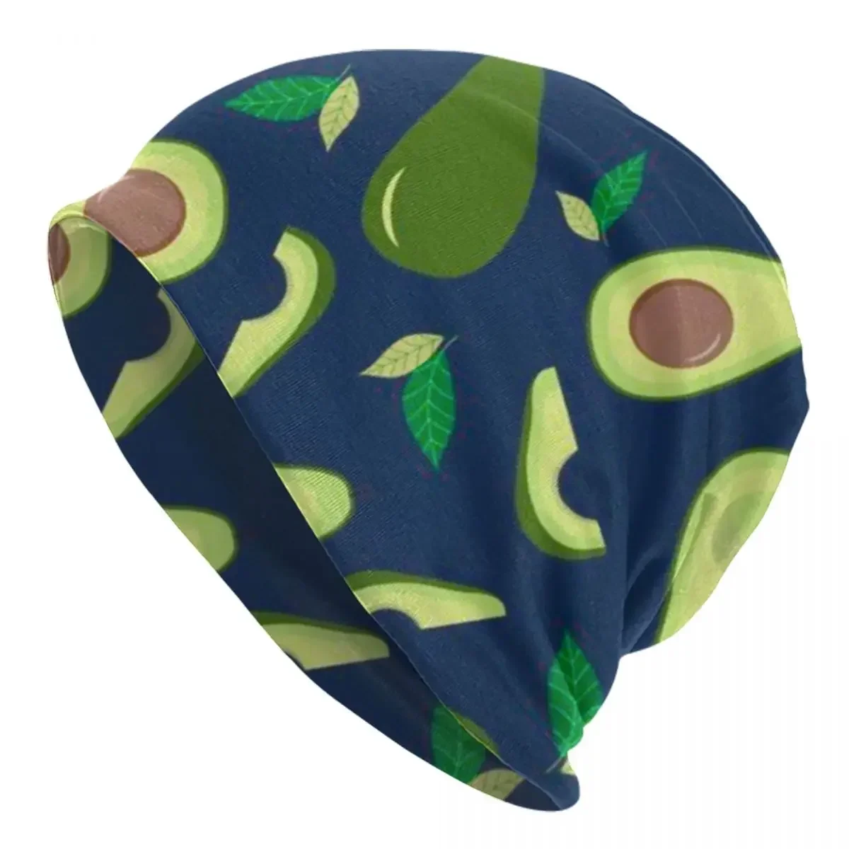 Delicious Avocado Fruit Skullies Beanies Hat Spring Unisex Ski Caps Warm Thermal Elastic Bonnet Knit