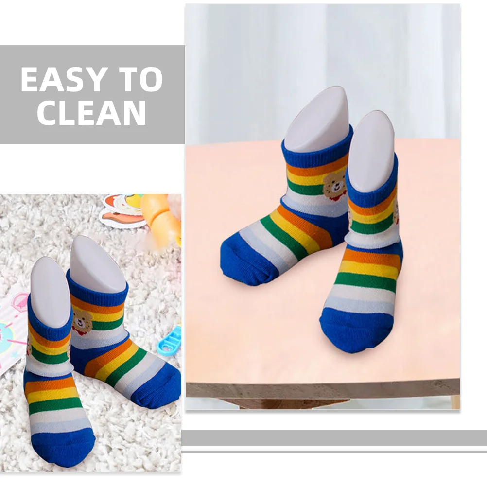 4 шт. форма для детской обуви манекен малышей магазин модель искусственные носки