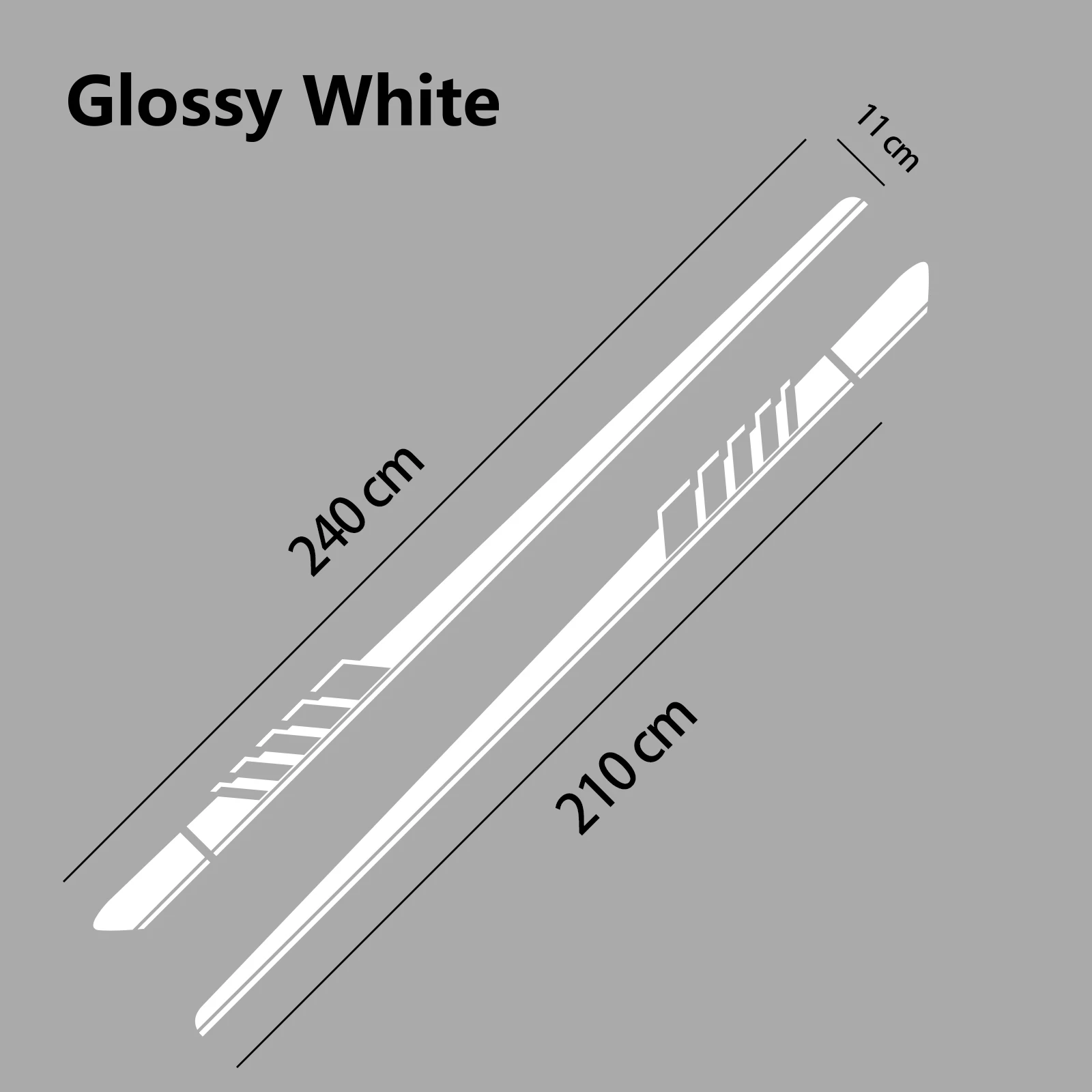 2 шт. гоночные спортивные полосы автомобильные линии талии графическая наклейка автомобильный Корпус Дверь боковой Декор вырезанные виниловые наклейки автомобильные аксессуары