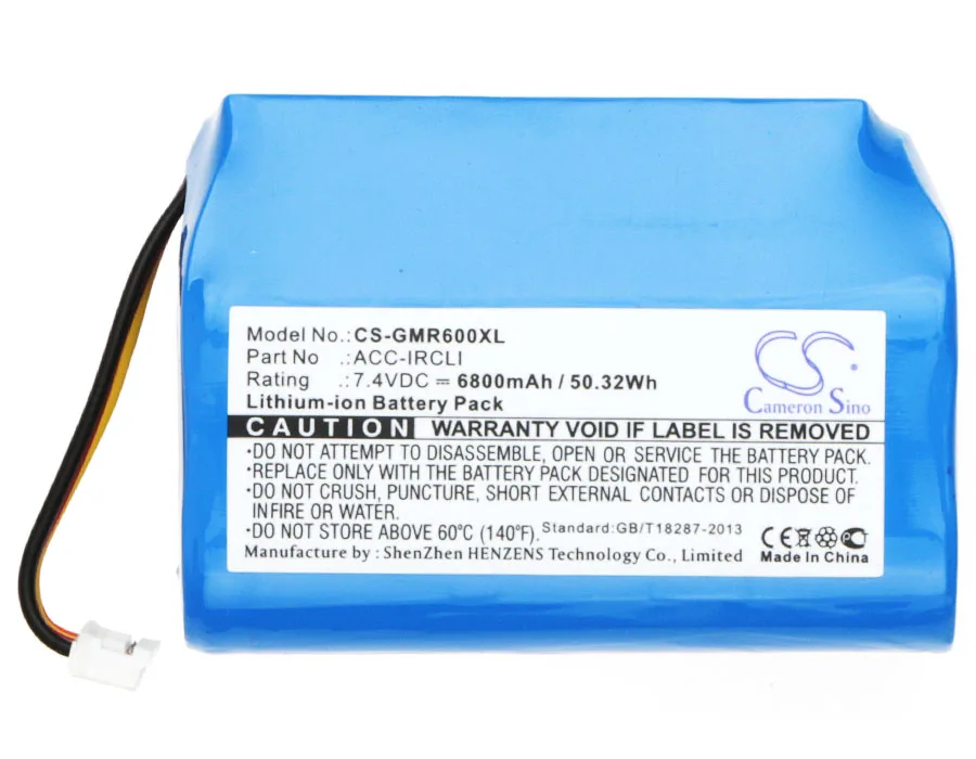 

CS 6800mAh Battery For Grace Mondo ACC-IRCLI GDI-IRC6000 GDI-IRC6000R GDI-IRC6000W