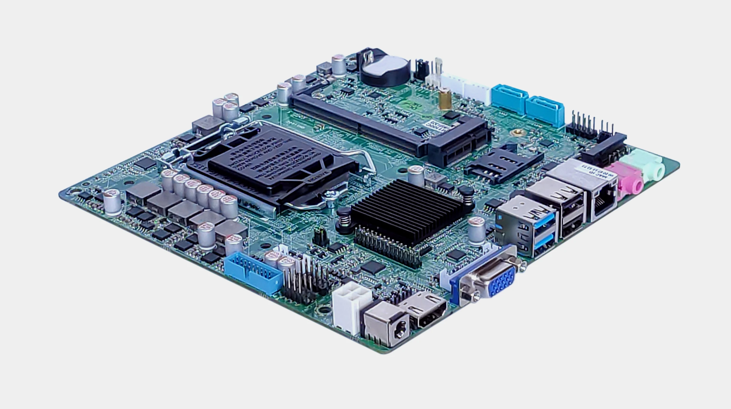 Фото Материнская плата ELSKY QM1100C с поддержкой платформ Skylake 6-го и Kabylake 7-го поколений, сокет 1151, процессоры I3 I5 I7 №4