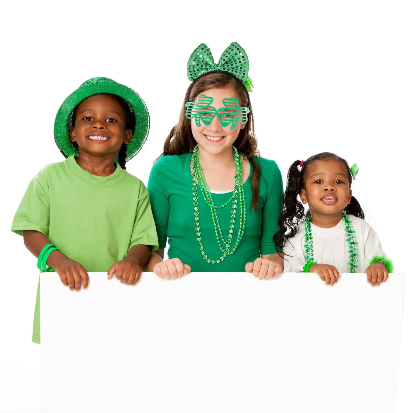 

Headband St Shamrock Day Spatty Hat Patricks Head Leprechaun Headbands Boppers Headpiecepatrick Hair Accessories