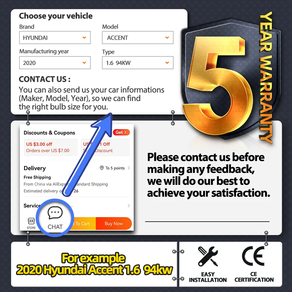 Автомобильные фонари для Toyota Avensis 110 2006 2007 2008 2009 2010 2011 2012 2013 2014