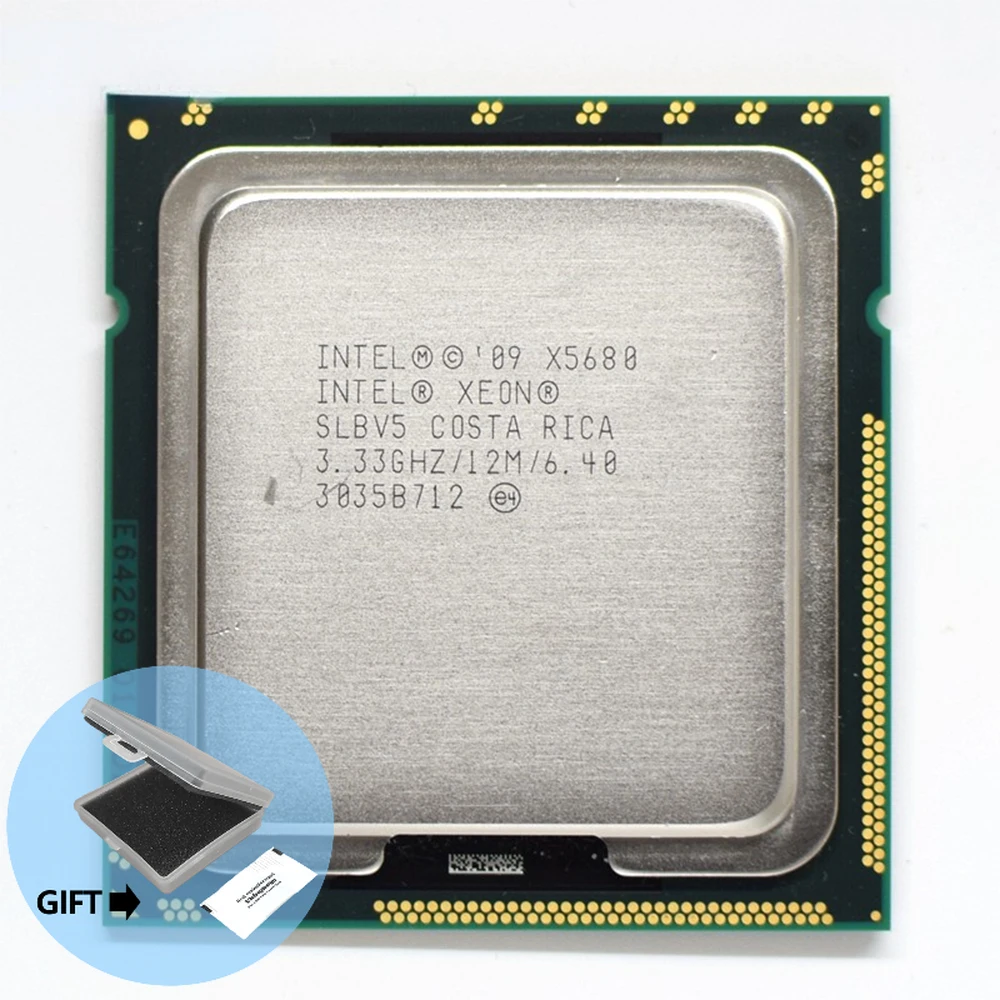 

Intel Xeon X5680 3.33GHz LGA 1366 12MB L3 Cache Six Core server CPU processor