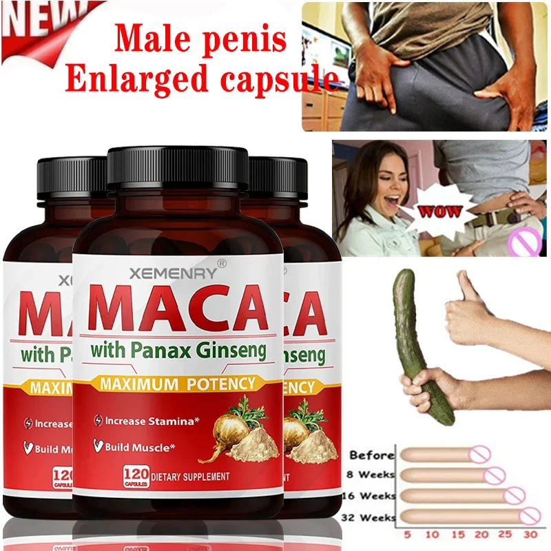 

Maximum Strength Maca Root Capsules 7200 Mg with Ashwagandha Tongkat Ali Tribulus Horny Goat Weed Ginseng