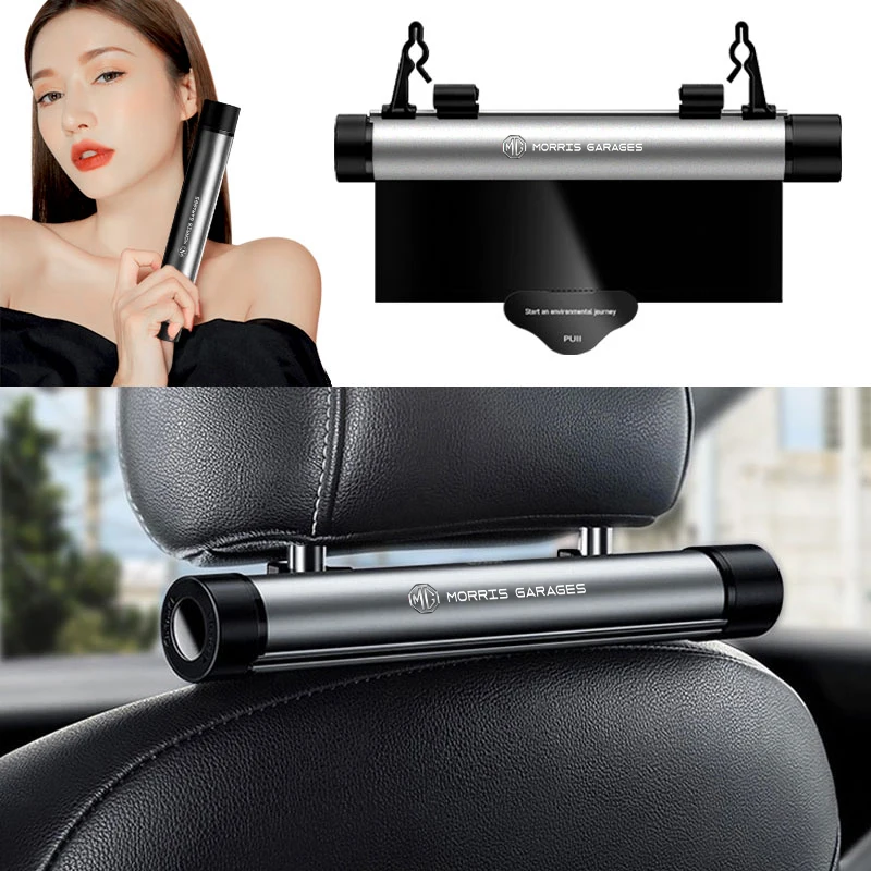 

Portable Car Roller Type Seat Back Garbage Bag Car Trash Can For MG MORRIS GARAGE ZS GS 5 Gundam 350 Parts TF GT Car Accessories