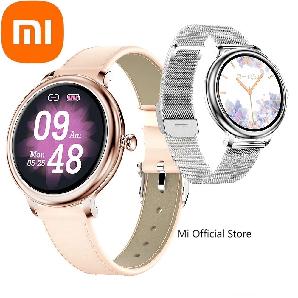 

Xiaomi Women Smart Watch Touch Screen Ladies Smartwatch Girl Heart Rate Monitor Blood Pressure IOS Android Fashion Smartwatch