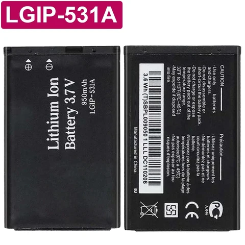 LGIP-531A Аккумулятор для LG TracFone Net 10 T375 320G VN170 236C,A100 Amigo A170 C195,G320GB GB100 GB101 GB106 GB110 + номер отслеживания