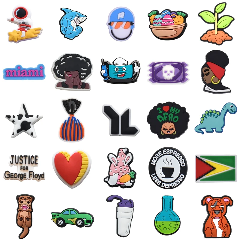 

Para Pins Boy Shoes Accessories Girl Wholesale Bulk Gifts Men Women Charm Shoe Charms Decorations for Crocs Packs Set Jeans Kids