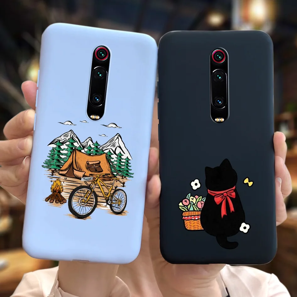 Чехол для Xiaomi Mi 9T Pro популярная задняя крышка телефона с цветочным рисунком Redmi K20 K