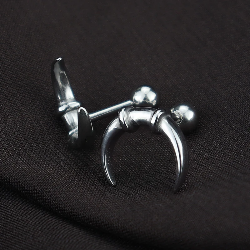 Мужские и женские ювелирные украшения в стиле панк из нержавеющей стали