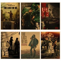 the last of us movie posters wall art retro posters for home wall decor