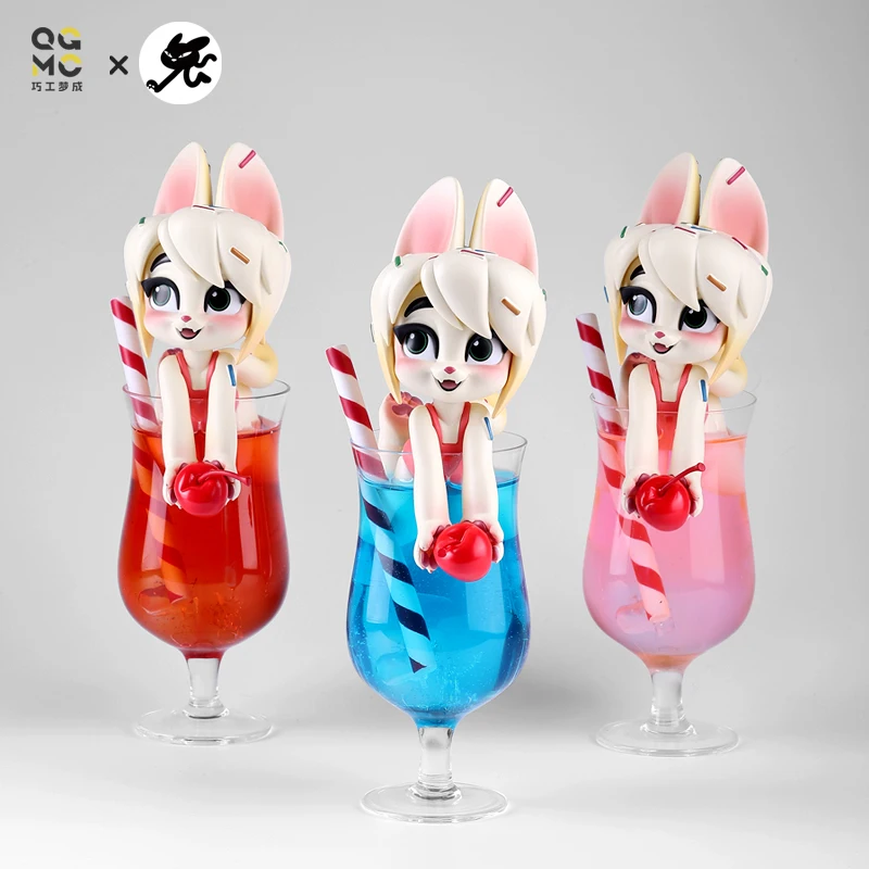 Фото 【В наличии 】 Лао Ли Creation Pure Tea Series Maid Cat - Sweet Melon Soda Flavor Fury Maid Cat Handmade №1