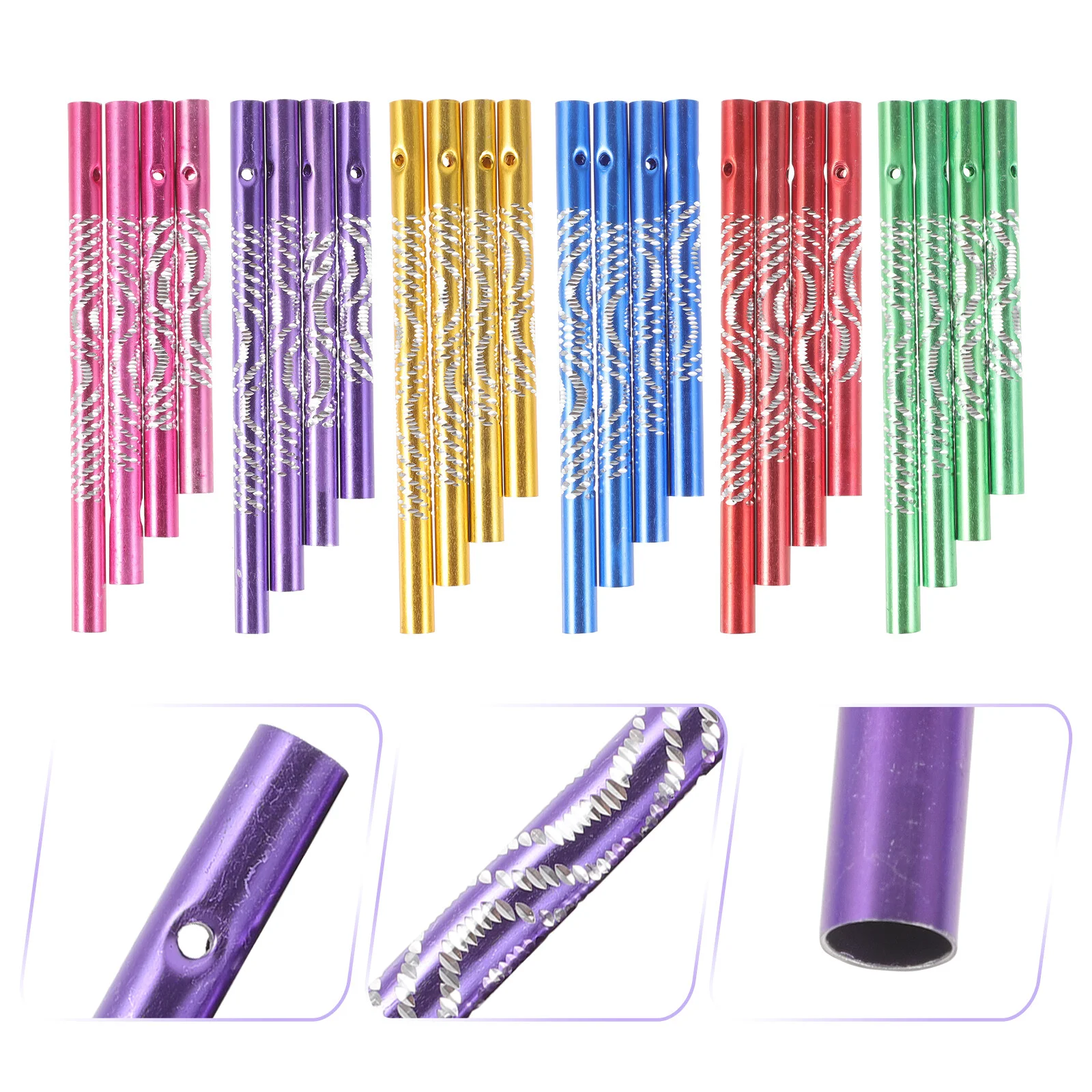 

Tool Wind Chime Pipe DIY Metal Parts Supplies Material Tube Replacement Kids Plaything Bell Accessories Toys