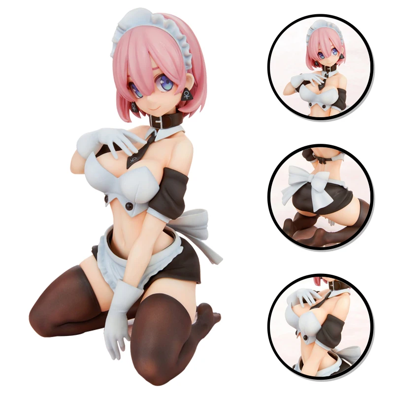 

Original New Anime Everyone's Meat Takagi-san Figure Model Maid Black Silk Dress Up Sexy Toys Face Changing Can Be Undressed