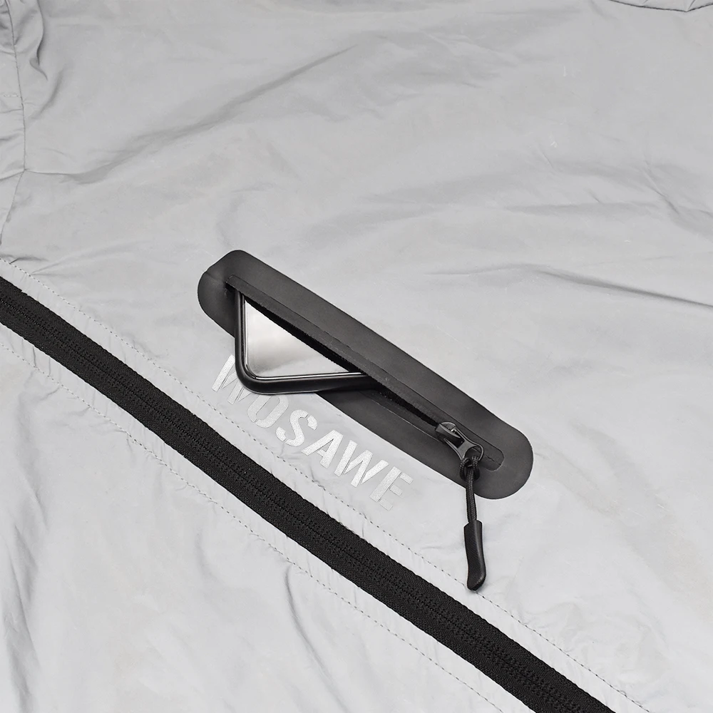 Мужская мотоциклетная Светоотражающая куртка WOSAWE ветровка водонепроницаемая