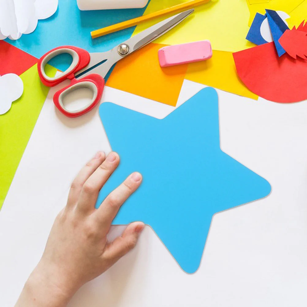 

108 Pcs Ribbon Bright Color Diy Decorative Wall Paper Cutouts Ornament Decorative DIY Star Modeling Decors Decorations