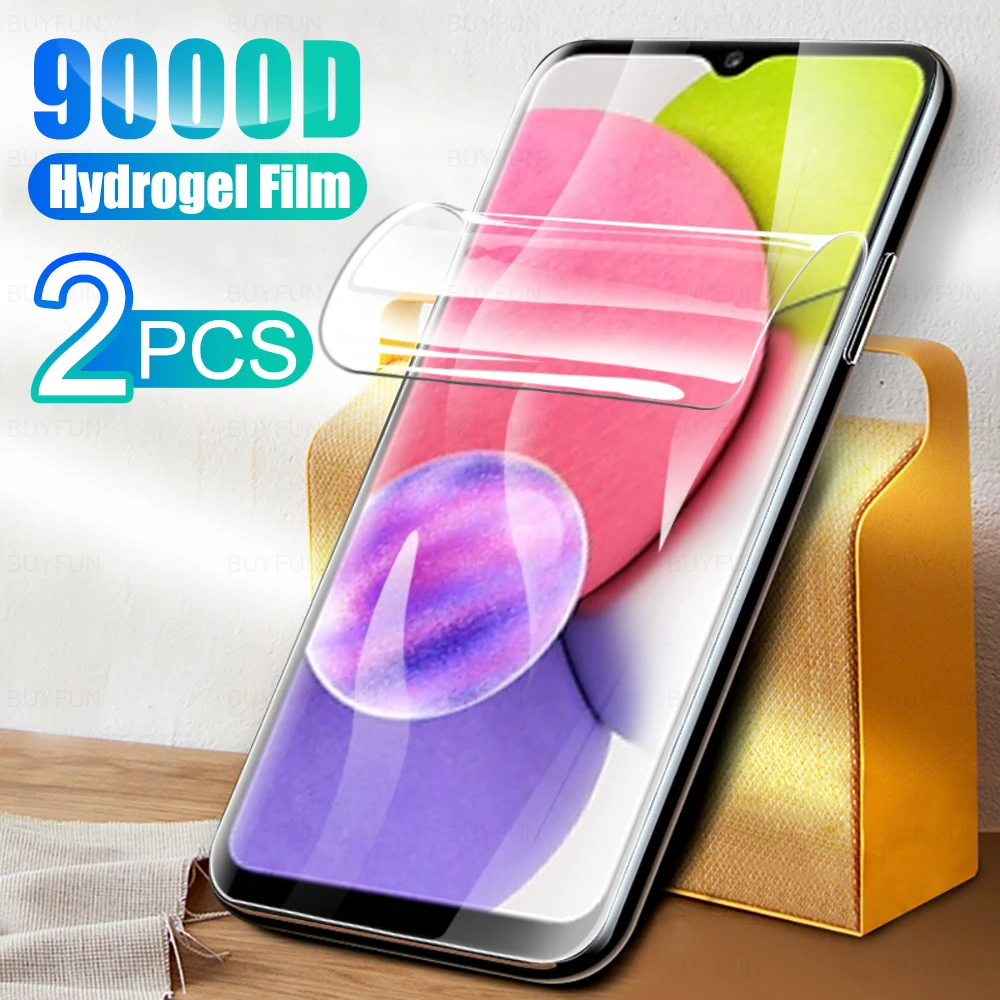 

Гидрогелевые пленки 2 шт. для Samsung Galaxy A03 A02s A01 core A03 core A10s A10e A11 A12 A13 4G 5G A20s A21 A22s A23, Мягкая полное покрытие