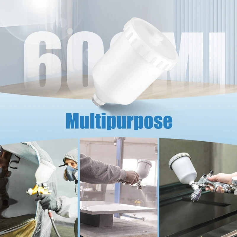 600 мл лейка для краски инструмент распыления воздуха пластиковый горшок