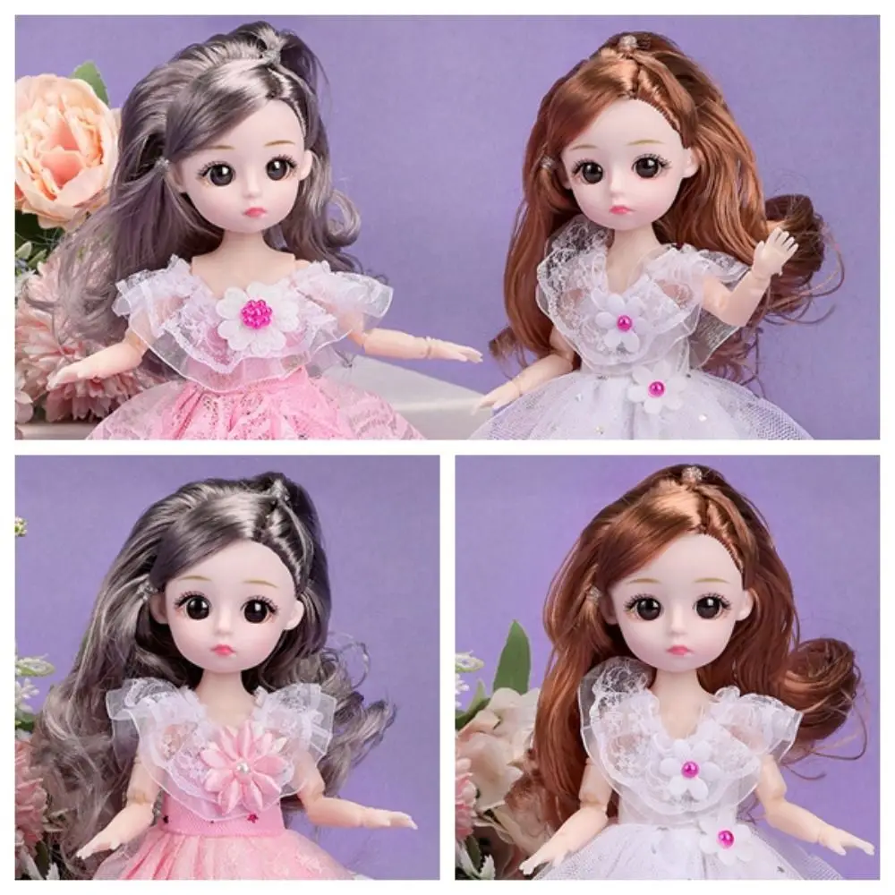 

with Clothes 25cm BJD Doll Dress Up 19 Joint Movable Body Imitation Princess 25cm Removable Joints Removable Joints Doll