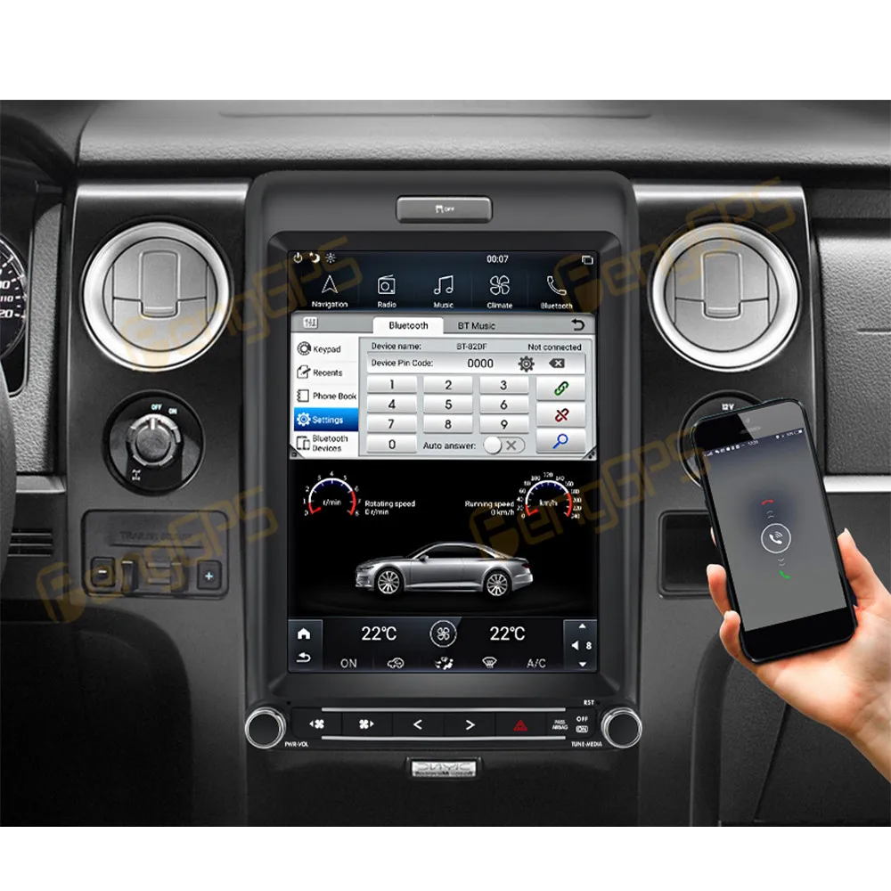 Стереомагнитола для Ford F150 12 1-2015 Android 2013 GPS-навигация приемник DSP автомобильный