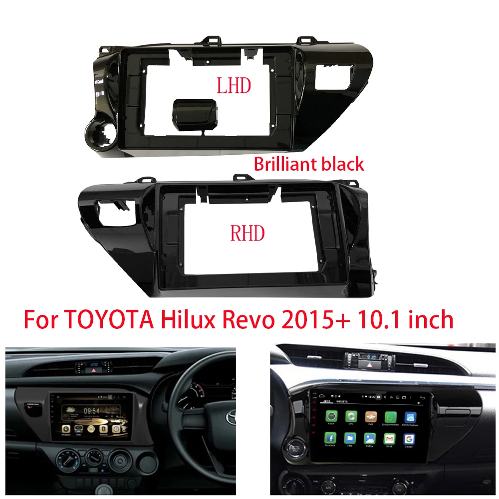 10 1-дюймовый для TOYOTA Hilux Revo 2015-2018 автомобильный радиоприемник Android стерео GPS MP5