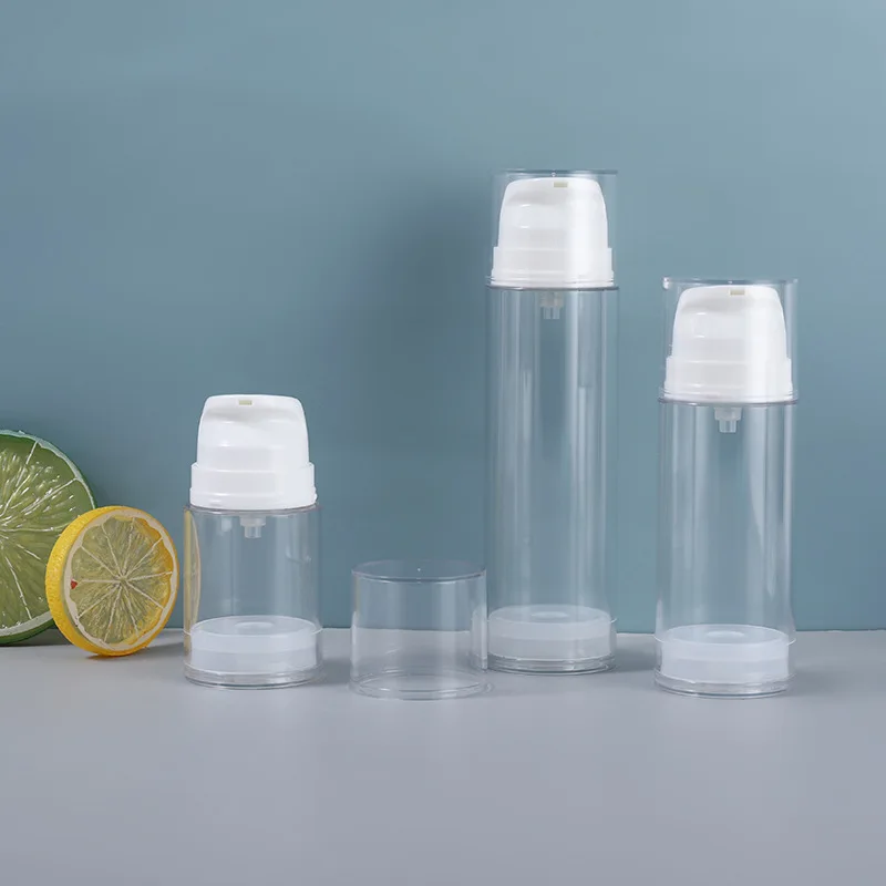 

50ML100ML150ML Vacuum Bottle Pressing Lotion Shampoo Sub-bottling Portable Cosmetic Empty Containers Travel Refillable Bottles