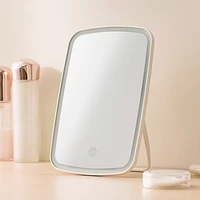 portable led makeup mirror intelligent adjustable foldable makeup mirror touch sensitive control led vanity mirror with lights