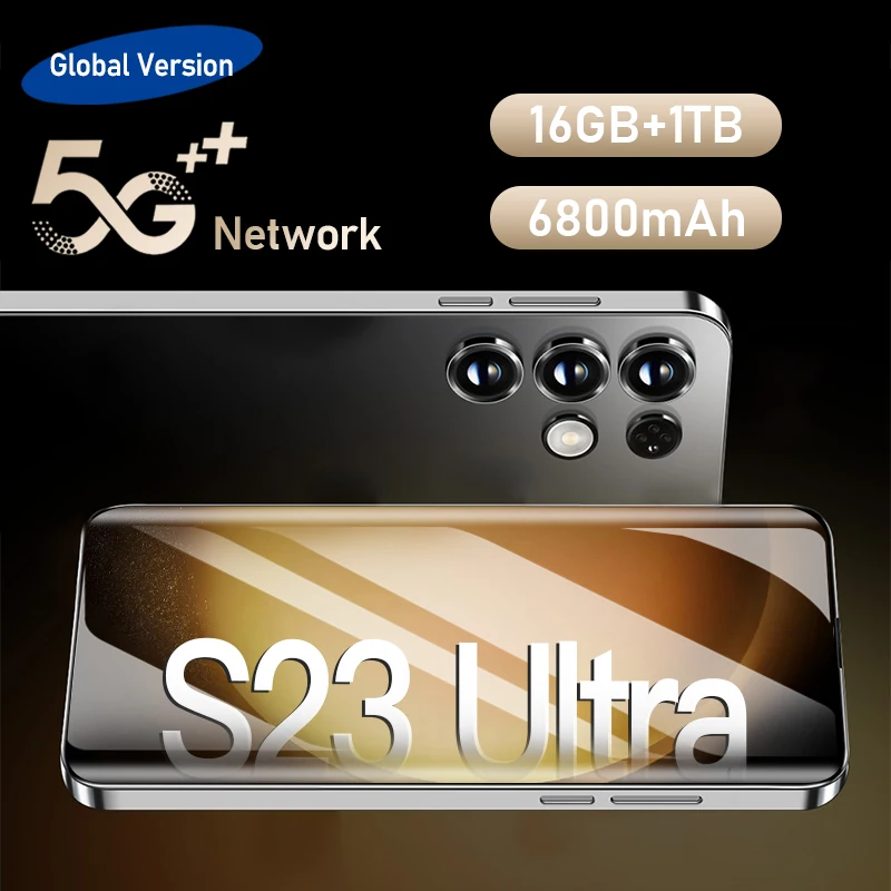 

Смартфон S23 на android, 6800 мАч, 16 + 1 ТБ, 6,8 дюйма
