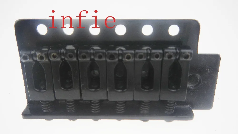 

Черная плоская седельная система Tremolo для электрогитары stratocaster с платой