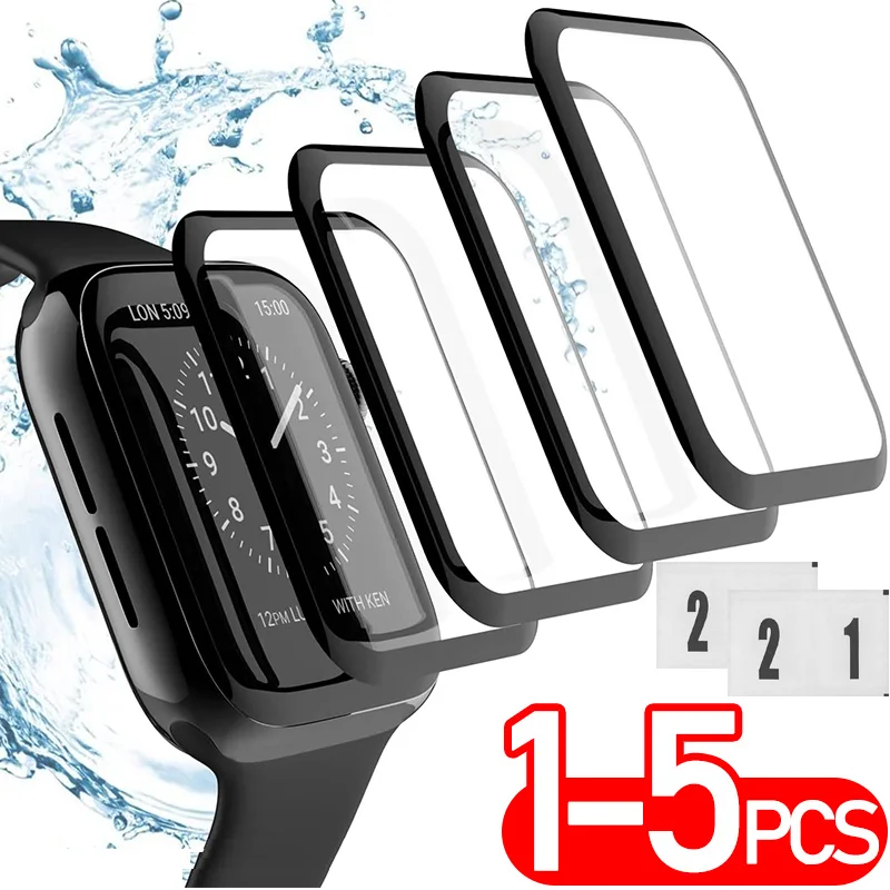 Защитное стекло для Apple Watch 8 Ultra 7 6 SE защита экрана с полным покрытием HD 40/41/44/45 мм