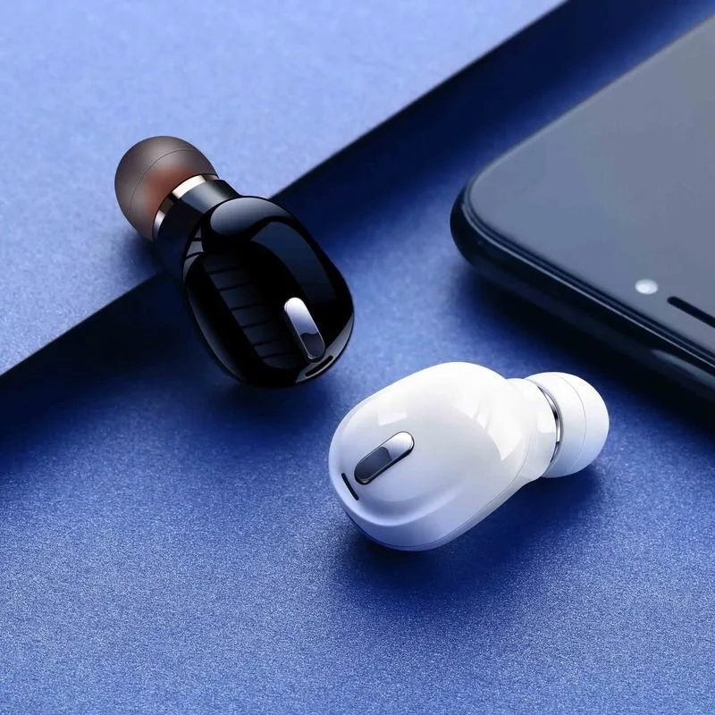 

Mini In-Ear 5.0 Bluetooth Earphone HiFi Wireless Headset with Mic Sports Earbuds Handsfree Stereo Sound Earphones for All Phones