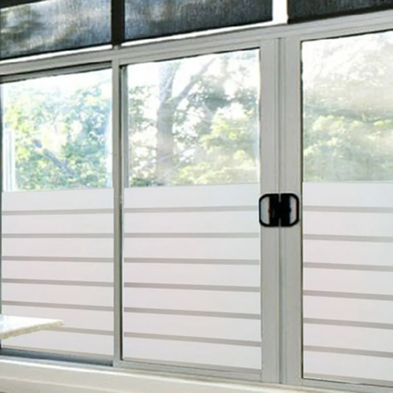 

60x200cm White static cling translucent self-adhesive glass film Anti-UV vinyl Frosted window film privacy sticker