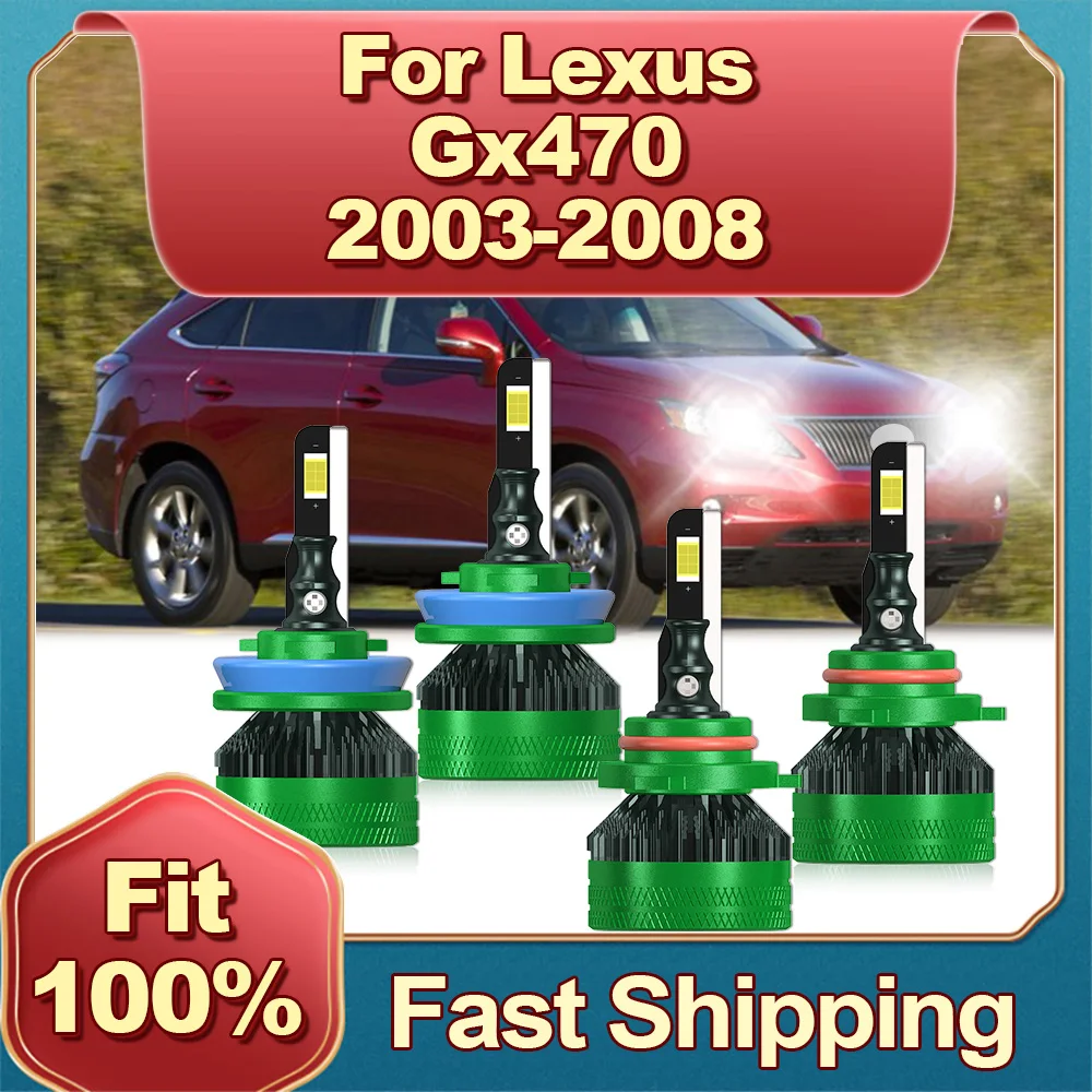 2/4 шт. автомобильные фары H11 HB3 6000K 12 В