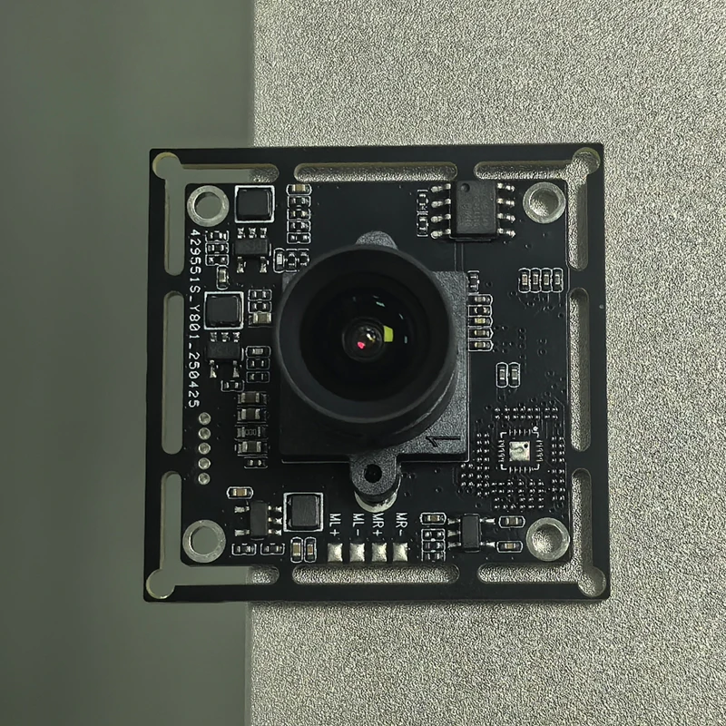 Фото Промышленный USB-модуль веб-камеры с адаптивным цифровым шумоподавлением, 8 МП, 4K, 95 °   FOV FF/MF Focus со встроенным DMIC, UVC, без драйверов №1