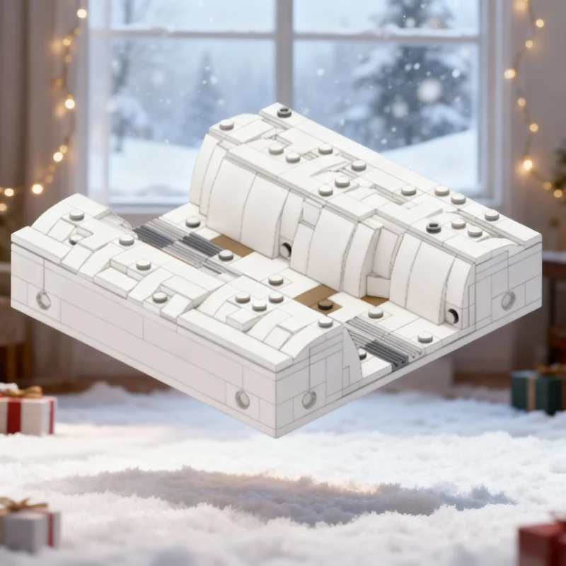 Фото 269 деталей MOC: Модель Звездного сражения «Прямой тоннель» (Hoth Trench), конструктор, архитектурный набор для сборки, развивающая игрушка, идея для рождественского подарка №1
